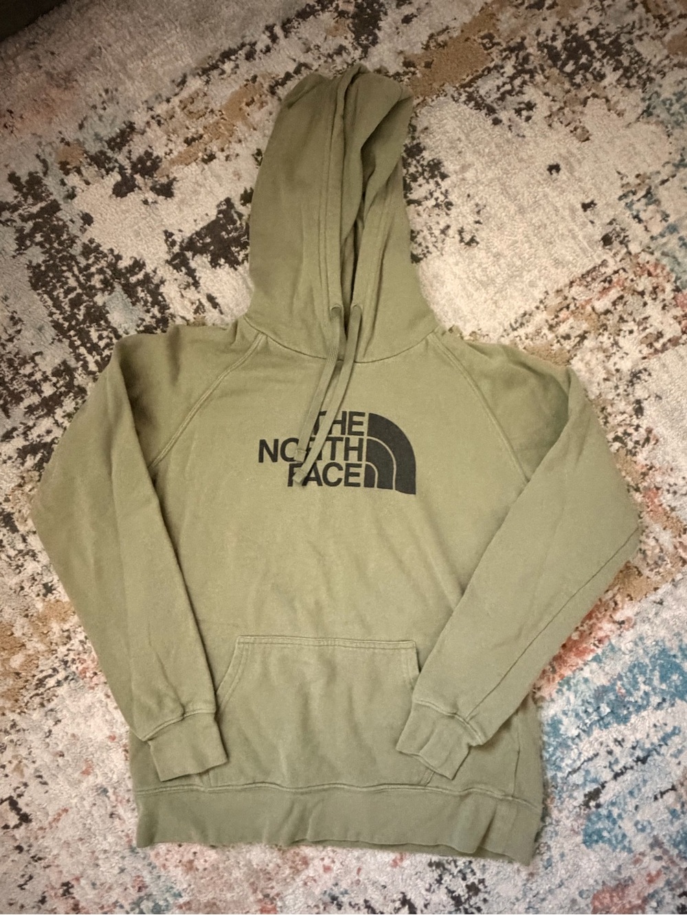 The North Face Olive Green Pullover Hoodie